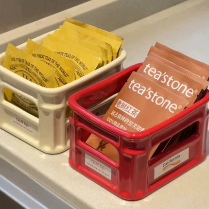 سلة وجبات خفيفة سيراميكية إبداعية