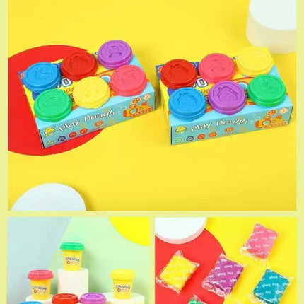 6pcs colors Play-Dough