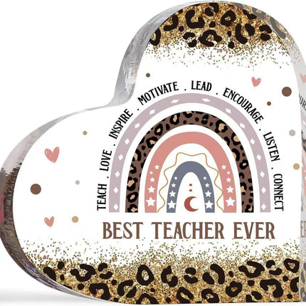 Teacher glass gift