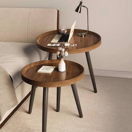 3 pcs set wooden coffee table
