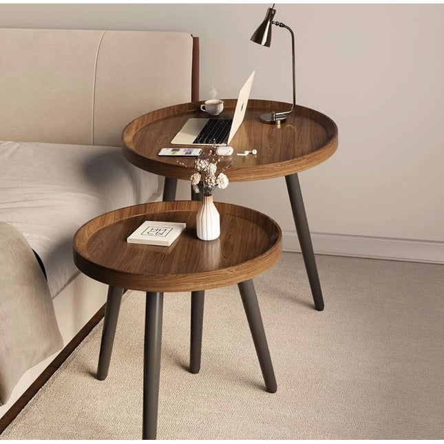 3 pcs set wooden coffee table