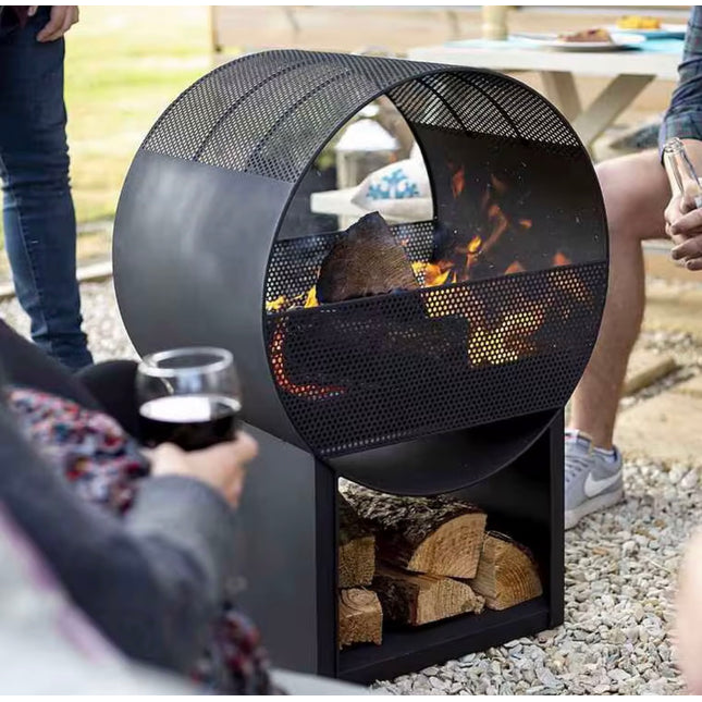 Modern metal high-quality fire pit