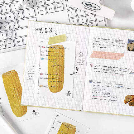 3 pcs set (30 sheet sticky Notes doughnut cake series.)
