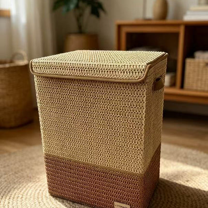 Foldable Clothes Storage Box with cover