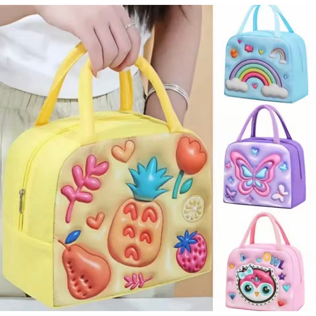 صندوق غداء جديد للأطفال ثلاثي الأبعاد