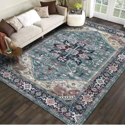 Luxury carpet rug bohemian style retro