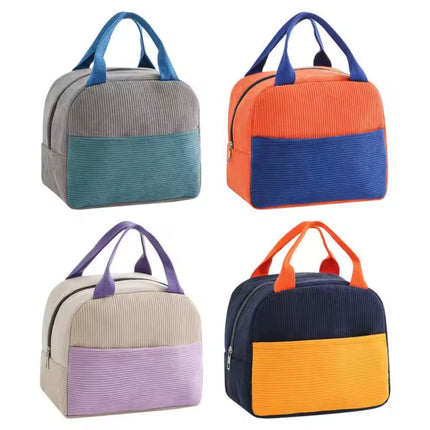 حقيبة غداء معزولة حرارية محمولة