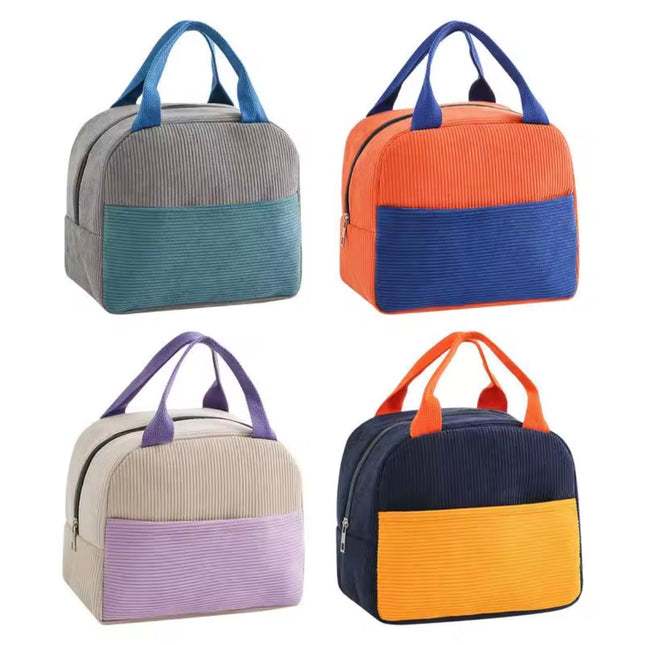 حقيبة غداء معزولة حرارية محمولة