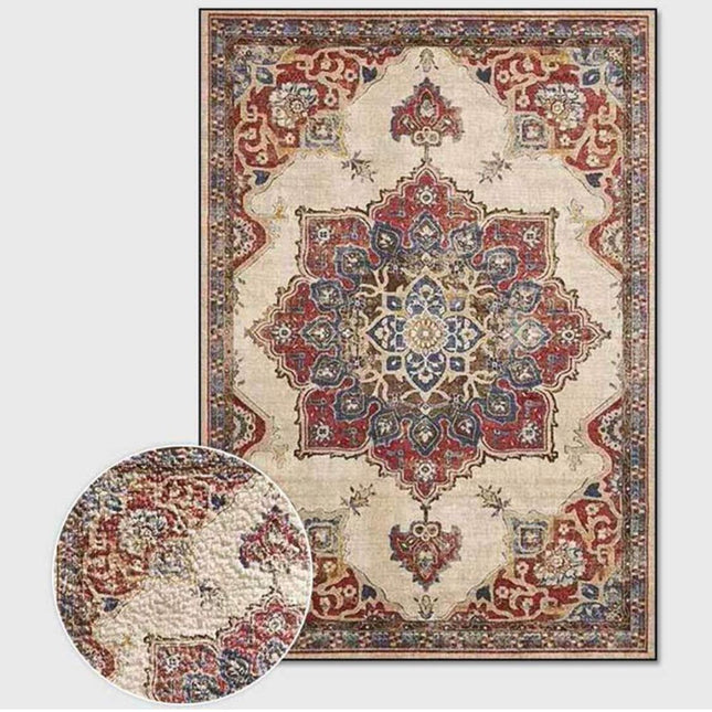 Luxury carpet non slip for Home Living Room Bohemian Carpet