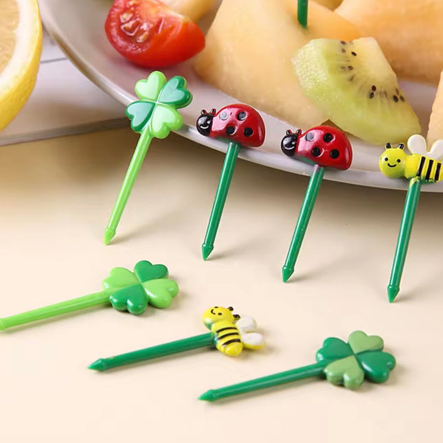 12Pcs Kids Fruit Picks