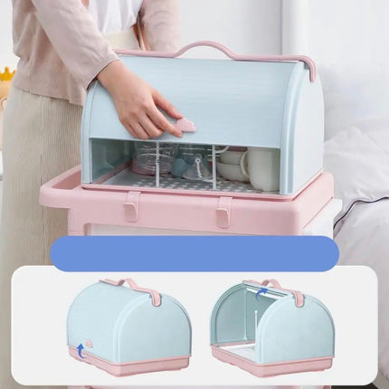 صندوق تخزين زجاجات الحليب