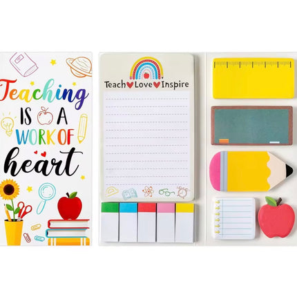 1 Pc teacher Cartoon Sticky Notes
