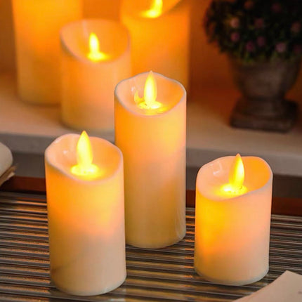 1 pcs Flameless LED Candle Warm glowing decorative electric