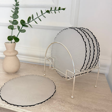 High quality sweet plate with stand