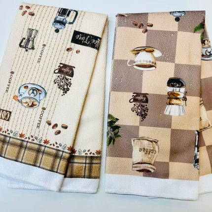 1 pcs 58*39 cm coffee towel