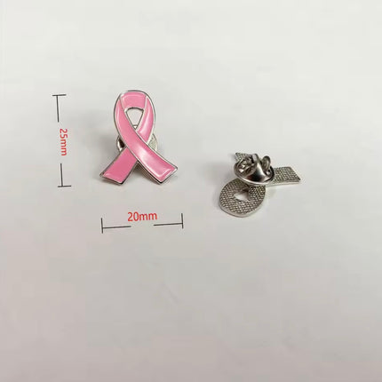 Breast Cancer Awareness Pins for Women, Pink Cancer Brooch Decorations Charity Public Social Event Badge
