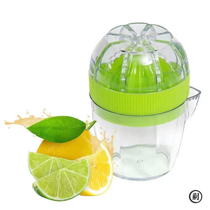 عصارة ليمون يدوية بلاستيكية بغطاء