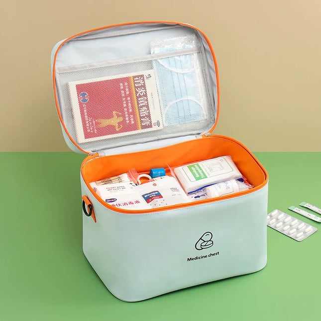 Large Capacity Medical Emergency Kit Portable