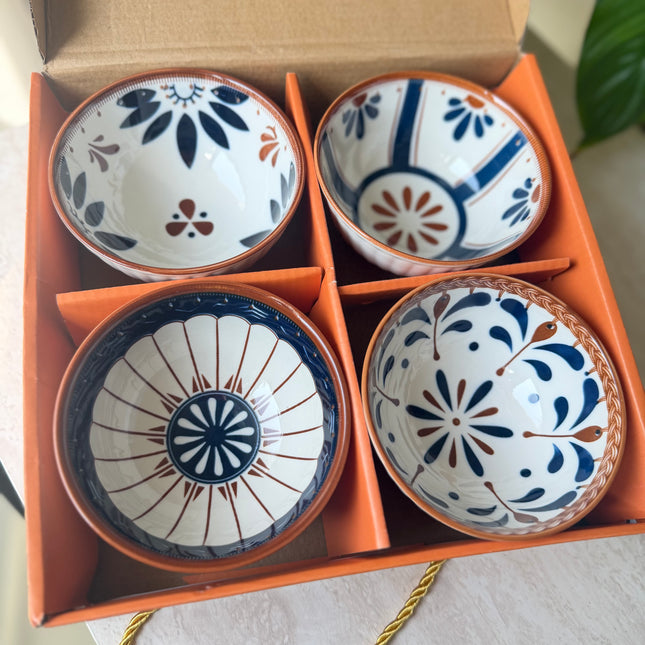 Ceramic Tableware Porcelain Bowl Set Gift Box Packing