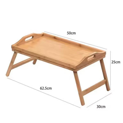 طاولة سرير خشبية للكمبيوتر المحمول