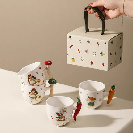 Mushroom chilli crafted mug