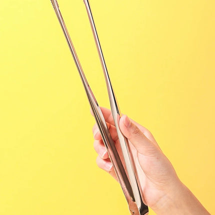 ملقط طعام من الفولاذ المقاوم للصدأ