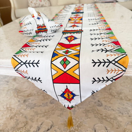 Ramadan runner and tissue cover