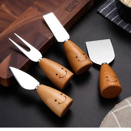 4 pcs cheese platter knives