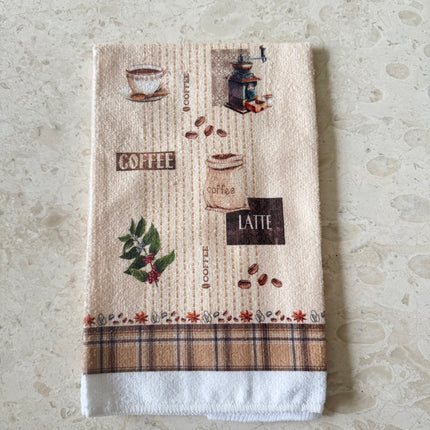 1 pcs 58*39 cm coffee towel