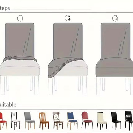 Dining Chair Covers stretching material