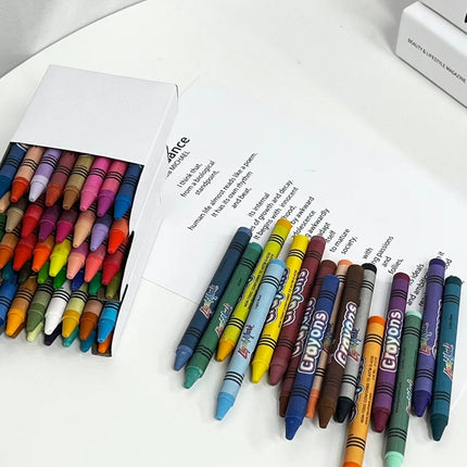 64 قطعة من أقلام التلوين