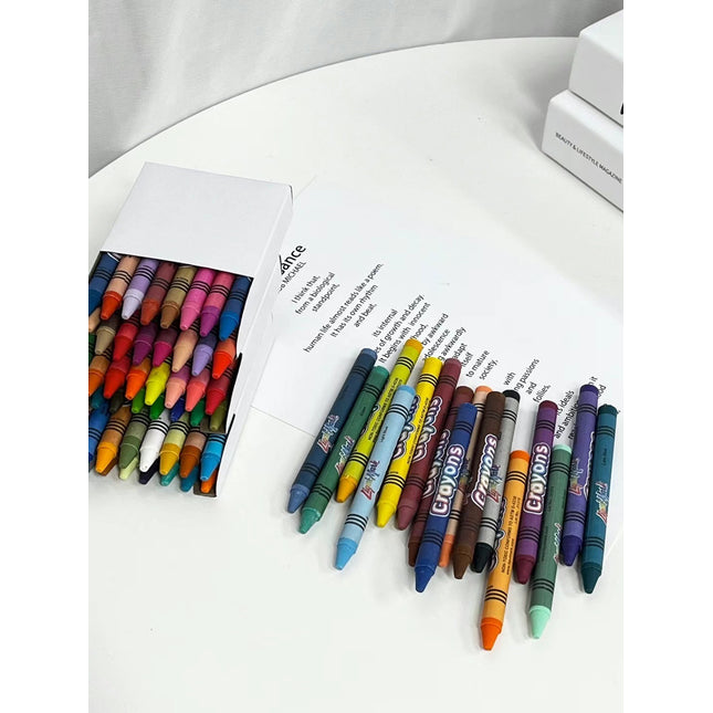 64 قطعة من أقلام التلوين