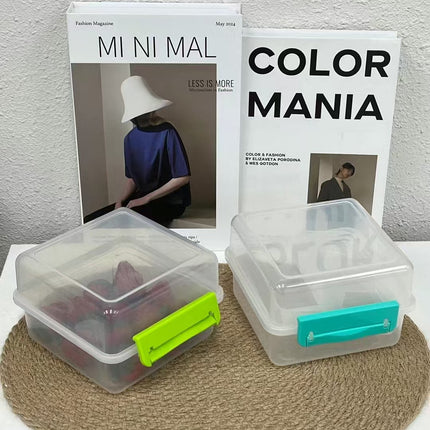 Transparent lunch box