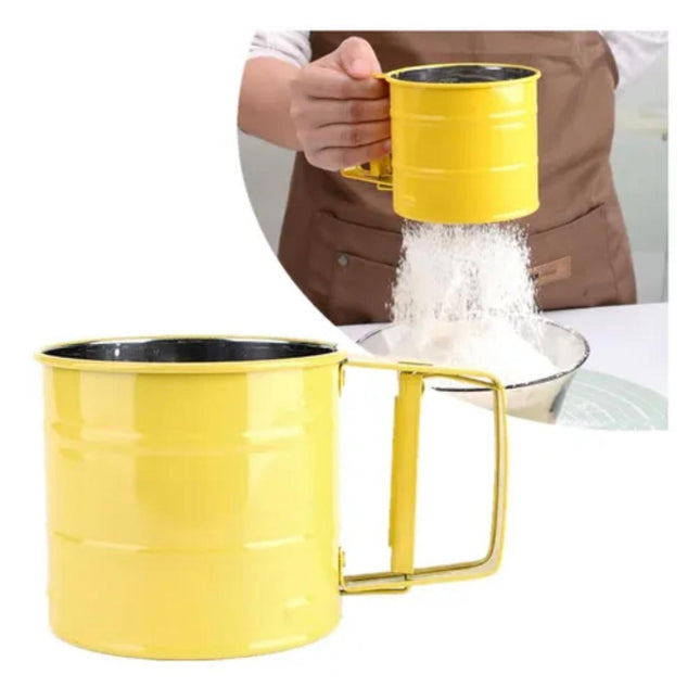 Flour sifter for baking cakes