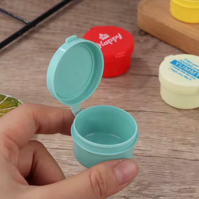 4pcs Mini Sauce Bottle