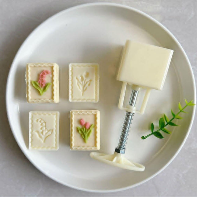 قالب البسكويت مع ختم