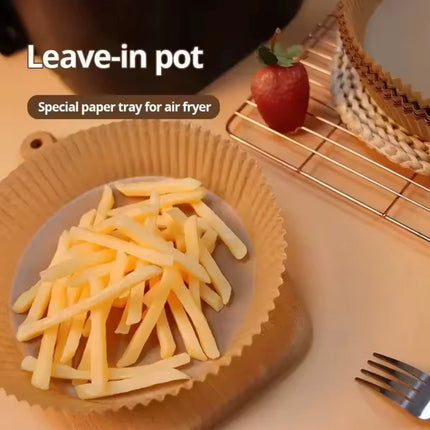 50 قطعة/مجموعة من ورق المقلاة الهوائية القابل للاستخدام مرة واحدة