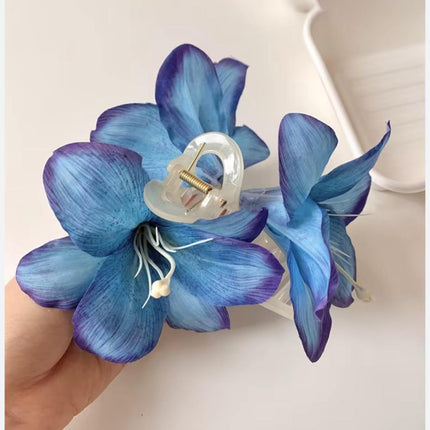 Flower hair clip