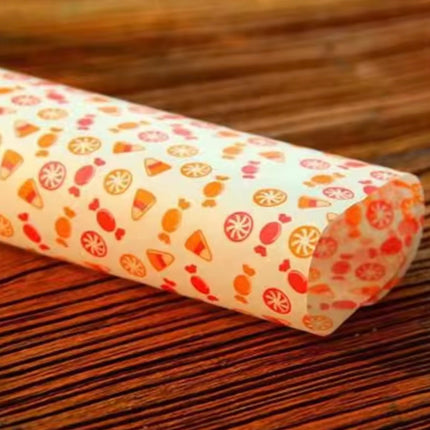 50 sheets wax paper food graded 25*21 cm