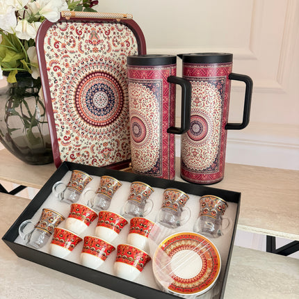Traditional tea coffee 21pcs set