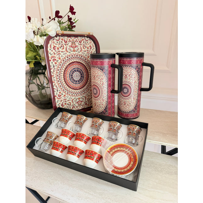 Traditional tea coffee 21pcs set