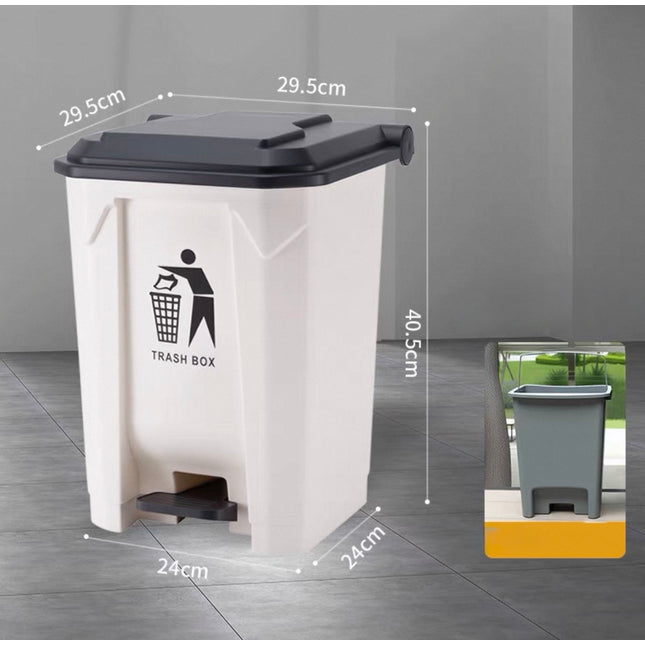 20L trash can foot operated