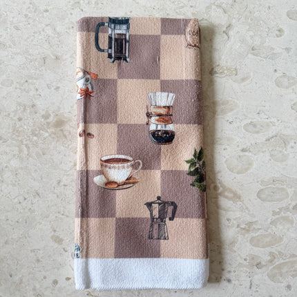 1 pcs 58*39 cm coffee towel