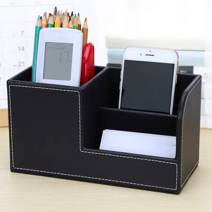 حامل أقلام مكتبي متعدد الوظائف