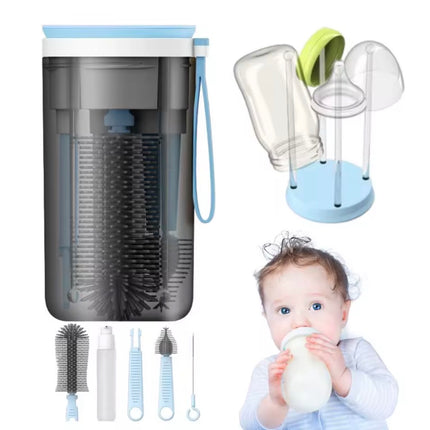 Travel Bottle Cleaner Brush Set