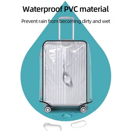 غطاء أمتعة من مادة PVC مقاس 28-30 بوصة
