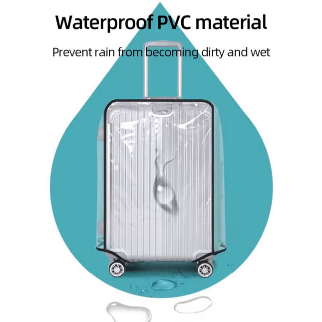 غطاء أمتعة من مادة PVC مقاس 28-30 بوصة