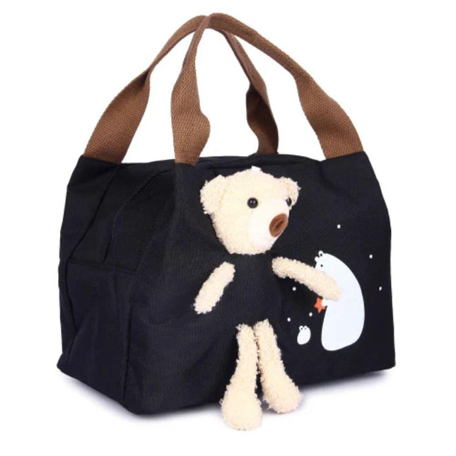 حقائب غداء معزولة على شكل دب