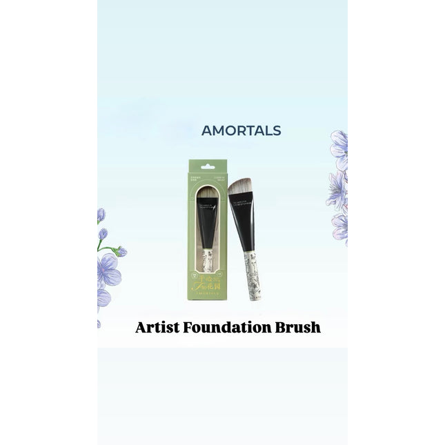 Ultra thin artist foundation brush