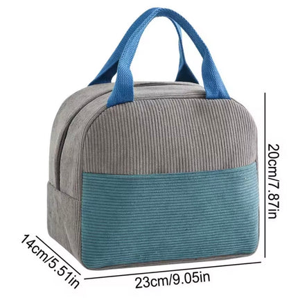 حقيبة غداء معزولة حرارية محمولة